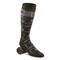 Ameri-digi Camo Merino Wool Blend Boot Socks, Black Camo
