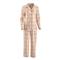 Guide Gear Women's 2-piece Button-front Pajama Set, Blush Fairaisle