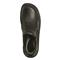 Cushioned micro-suede footbed, Black
