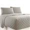 Micro Flannel RV Fitted Bedspread Set, Graystone
