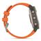 Silicone watch strap in Ember Orange