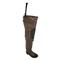 frogg toggs Classic II Hip Boot Waders, Felt Soles, Brown