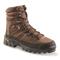 Bolderton Men's Ridge 8" Waterproof 1,000-gram Insulated Hunting Boots, Dark Brown
