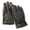 U.S. Military Style D3A Leather Gloves, New, Black