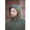 Insulated drawstring hood