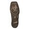 Duratread™ outsole is highly abrasion resistant and resistant to oil and slippage, Distressed Brown