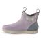 XTRATUF Women's Ankle Deck Rubber Boots, Lavender Gray/halibut