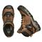 KEEN Men's Ridge Flex Waterproof Hiking Boots, Bison/golden Brown