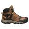 KEEN Men's Ridge Flex Waterproof Hiking Boots, Bison/golden Brown
