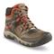 KEEN Men's Ridge Flex Waterproof Hiking Boots, Dark Olive/ketchup