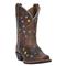 Dan Post Kids' Little River Leather Western Boots, Starlett Brown