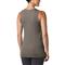 Back view, Charcoal Heather