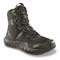 Under Armour Men's Micro G Valsetz 8" Side Zip Tactical Boots, Black/black/jet Gray