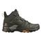 Water-resistant polyurethane-coated leather uppers with Active Support, Green Gables/black/cumin