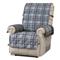 Innovative Textile Solutions Tartan Plaid Furniture Cover, Navy