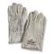Italian Military Surplus Suede Work Gloves, 2 Pack, New, White