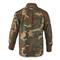 Woodland Camo is 65/35 polyester/cotton ripstop