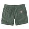 Rib-knit waistband prevents gapping in the back, Musk Green