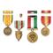 U.S. Military Surplus 4-pc. GI Medal Set