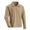 U.S. Military Surplus Layer 4 ECWS Long Sleeve Quarter Zip Shirt, New, Sand