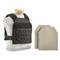 Premier Classic Plate Carrier Vest with (2) Level IIIA 10x12" Soft Armor Panels, Black