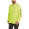 Ariat Men's Rebar HeatFighter Long Sleeve Shirt, Neon Green