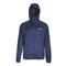 Grundens Men's Weather Watch Hooded Sport Fishing Waterproof Jacket, Glacier Blue