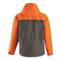 Grundens Men's Full Share Waterproof Jacket, Orange/Gray