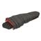 Sleeping pad not included., Charcoal/red