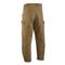 East German Military Surplus Camo Quilted Winter Pants, Used, Rain Camo