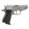 Walther PPK/S Stainless, Semi-automatic, .380 ACP, 3.3" Barrel, 7+1 Rounds