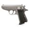 Walther PPK/S Stainless, Semi-automatic, .380 ACP, 3.3" Barrel, 7+1 Rounds