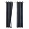 Commonwealth Home Fashions Thermaplus Bedford Blackout Curtain Panel Set, Navy
