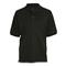 U.S. Municipal Surplus Short Sleeve Polo Shirt, New, Black