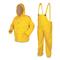 U.S. Municipal Surplus 3-pc. Emergency Rain Suit, New, Yellow