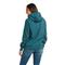 Ariat Women's REAL Graphic Logo Hoodie, Teal