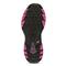 AT Tread rubber outsole lugged for trails but can also handle paved surfaces, Thunder/pink/orange