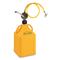 FLO-FAST 15 Gallon Fuel Container with Pro Model Fuel Pump, Yellow