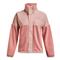 Under Armour Women's Mission Boucle Swacket Jacket, Micro Pink/pink Clay/pink Clay