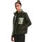 Under Armour Women's Latitude Reversible Fleece-linied Full-zip Jacket, Silica Green/baroque Green/black