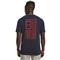 Under Armour Men's Freedom Flag Shirt, Academy/red