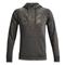 Under Armour UA Freedom Fleece Hoodie, Pitch Gray/toddy Green