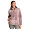 LIV Outdoor Women's Sherpa Pullover Sweater, Quail Plaid