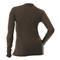 DSG Outerwear Women's Merino Wool Blend Base Layer Shirt, Gray