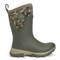 8mm neoprene bootie with rubber shell, Moss/camo