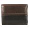 Carhartt Two-Tone Leather Passcase Wallet, Black/brown