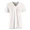 U.S. Municipal Surplus Cotton V-Neck T-shirts, 3 Pack, New, White