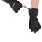 Extended gauntlet with drawcord and toggle, Black