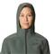 Hooded jacket protects from the elements, Black Spruce