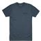 Simms Men's Walleye Logo Shirt, Steel Blue Heather